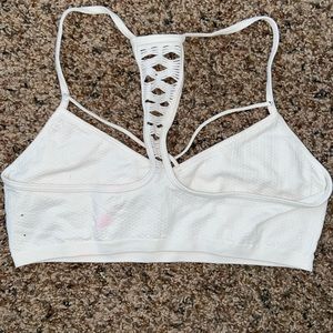 White bralette